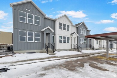 View of property featuring entry steps and board and batten siding