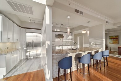 Modern kitchen with Thermador appliances, ample ca