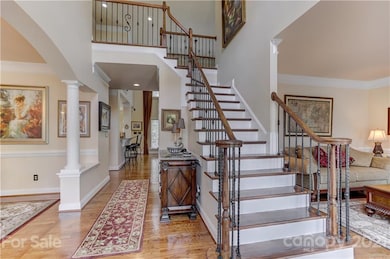 Stunning stair case to the 2nd floor