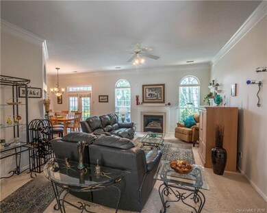 Great Room with gas log fireplace