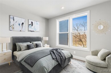 Virtual Staged Bedroom
