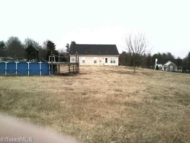 Exterior Back. Large back yard.