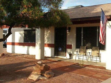 Neat and Welcoming Front Entry
