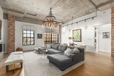 A large window and glass doors flood the great roo