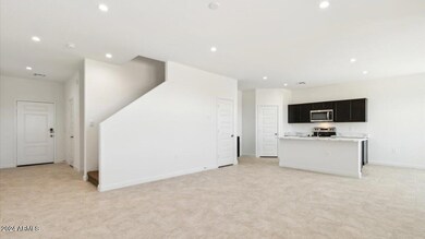 Grace kitchen and stairs