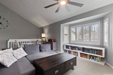Living room looking towards the stair case.