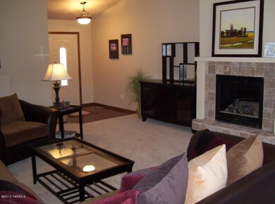 Living Room with Fireplace