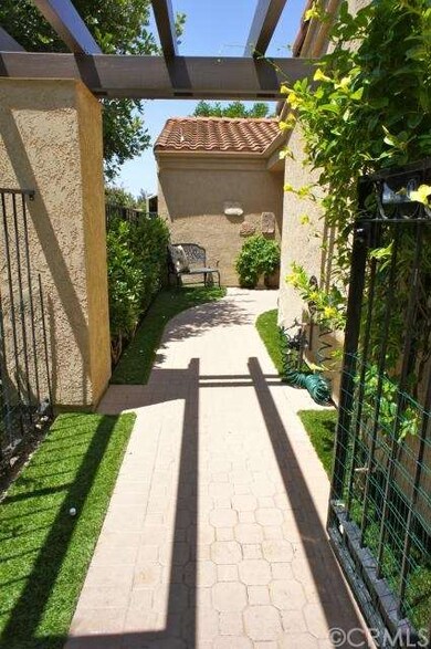 gated entrance with lock