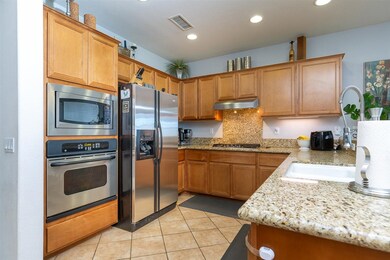 Granite countertops with high quality, stainless steel appliance package