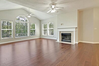 Living Room with Gas Fireplace