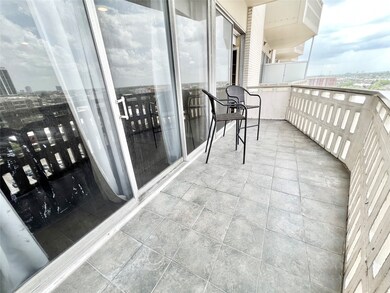 Living room balcony shared with 2nd bedroom