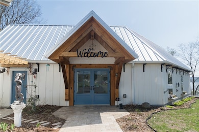 Front entry into house
