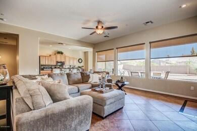 Great Room with Solar Shades