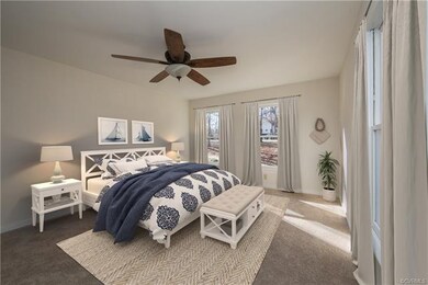 First Floor Master Suite w/ Walk-in Closet & Priva