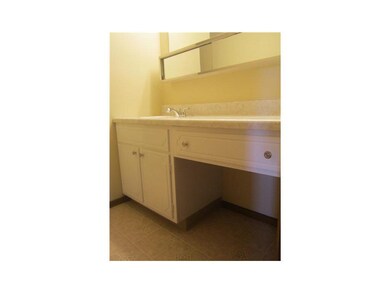 Bathroom. Large countertop and vanity area in bath