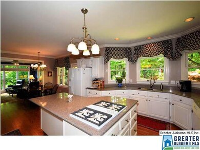 Kitchen -- with great view of backyard