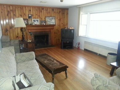 Living Room with Fireplace