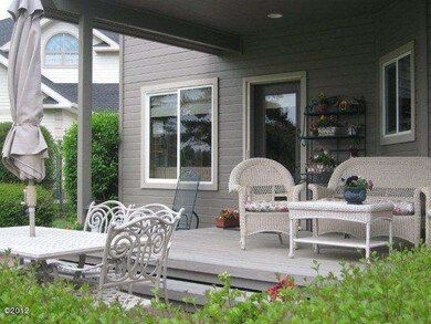 Covered patio