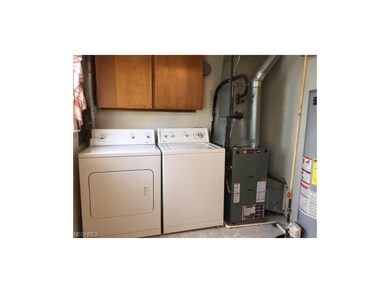 washer, dryer stay, newer furnace and HWT