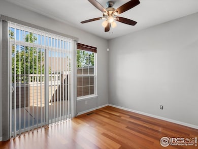Dining area leading to patio