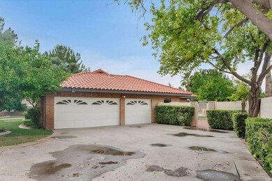 3 car garage - side entry