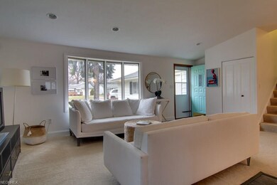 Beautiful large window in living room and addition