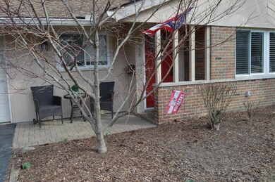 A welcoming covered entryway