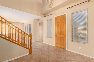 Interior front entry