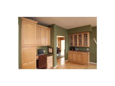 Kitchen. Butlers pantry leading to the dining room