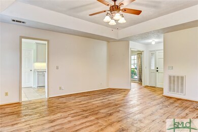Great Room with entry to Kitchen and Dining Room