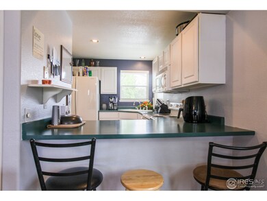 Breakfast bar looking into Kitchen