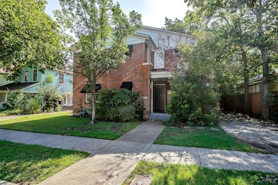 View of front facade with brick siding