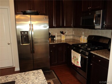 Upgraded cabinets, counter-tops, back-splash, wood