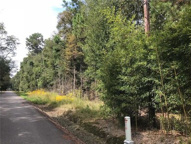 View of land looking toward end of Cody Lane.