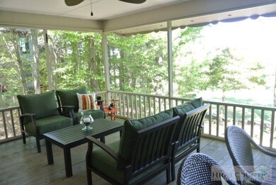 Lovely covered porch