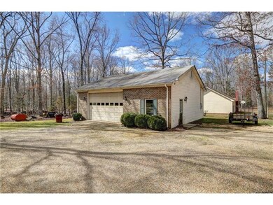2+ car garage and workshop with electricity.