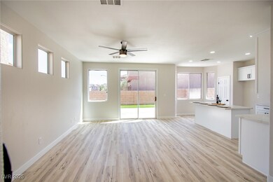 Unfurnished living room featuring light wood finis