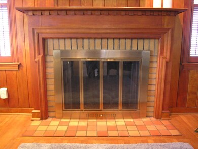 Living Room Fireplace (Detail)