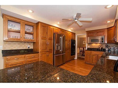 Kitchen. Granite counters with lots of storage!