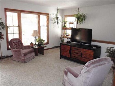 Spacious living room.