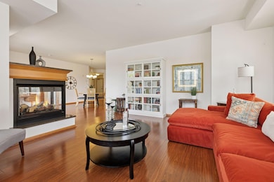 Open floor plan allows natural light to flood the home.