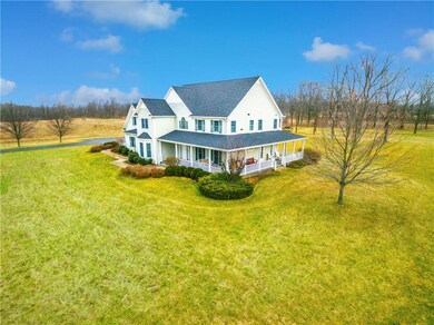 Expansive 7-acre lot with wooded views