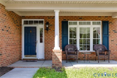 Large Inviting Front Porch.