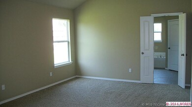Large master bedroom with bath including granite c