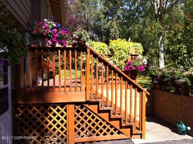 Summer front steps