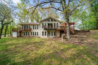 Back of the home.