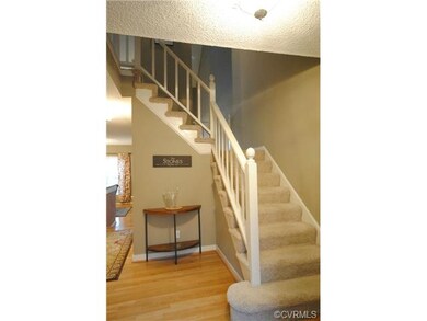 Foyer with Hardwood Floors