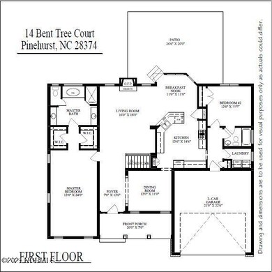 Floor plan, main level
