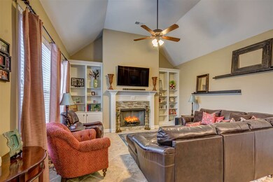 Built-Ins ~ Gas Fireplace ~ Vaulted Ceilings ~ Til