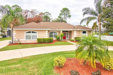 Mature landscaping